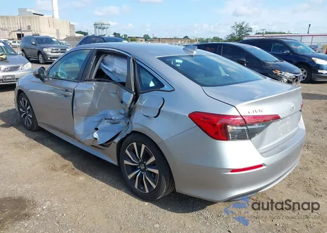 2022 Honda Civic Ex from USA, damaged, VIN 2HGFE1F73NH319225